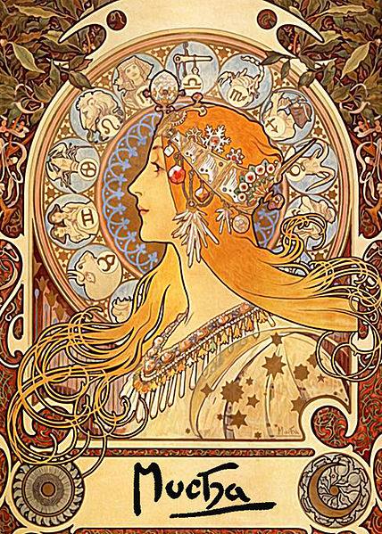 Urania by Mucha